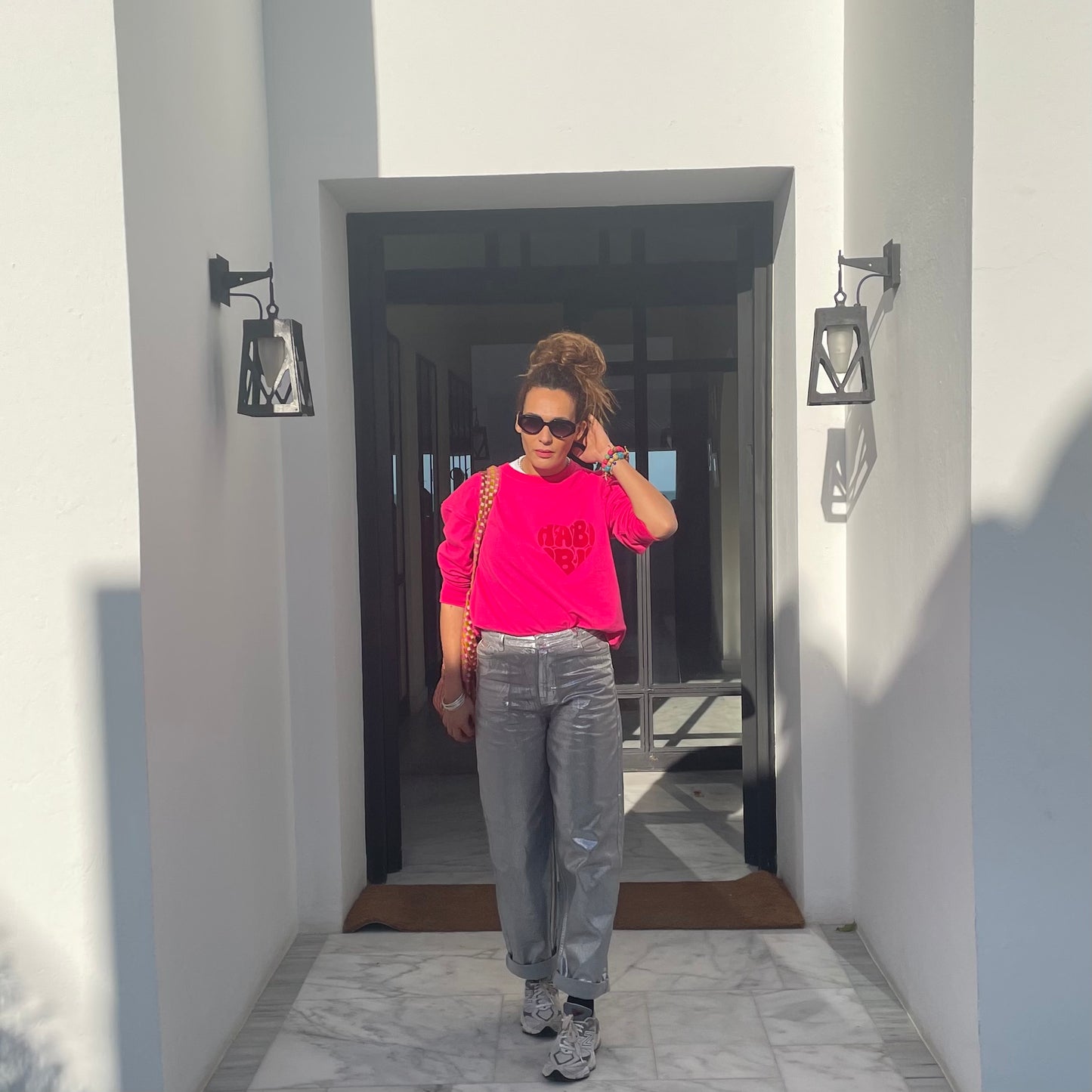 SWEAT SHIRT - PINK - HABIBI