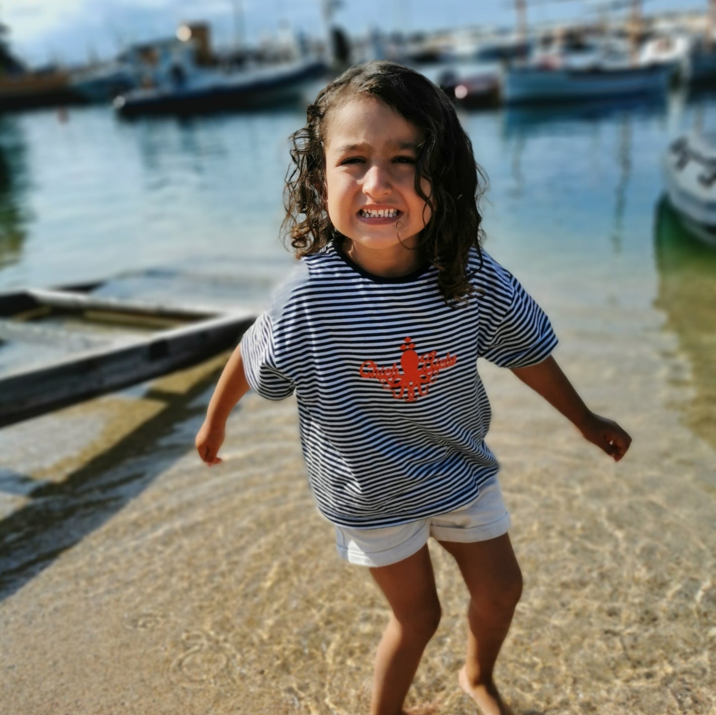 KARNIT TEE - "marinière" -KIDS