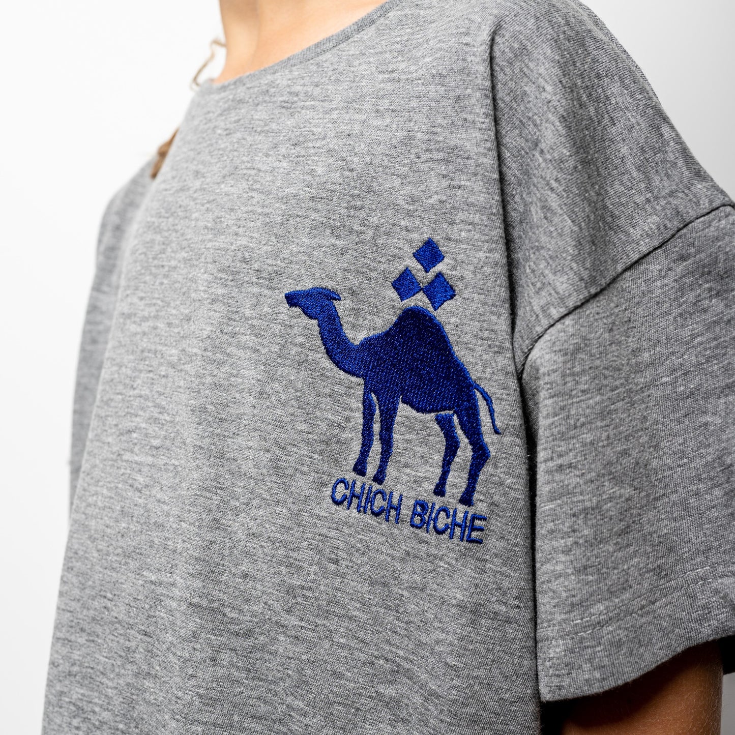 CAMEL TEE- GREY- KIDS