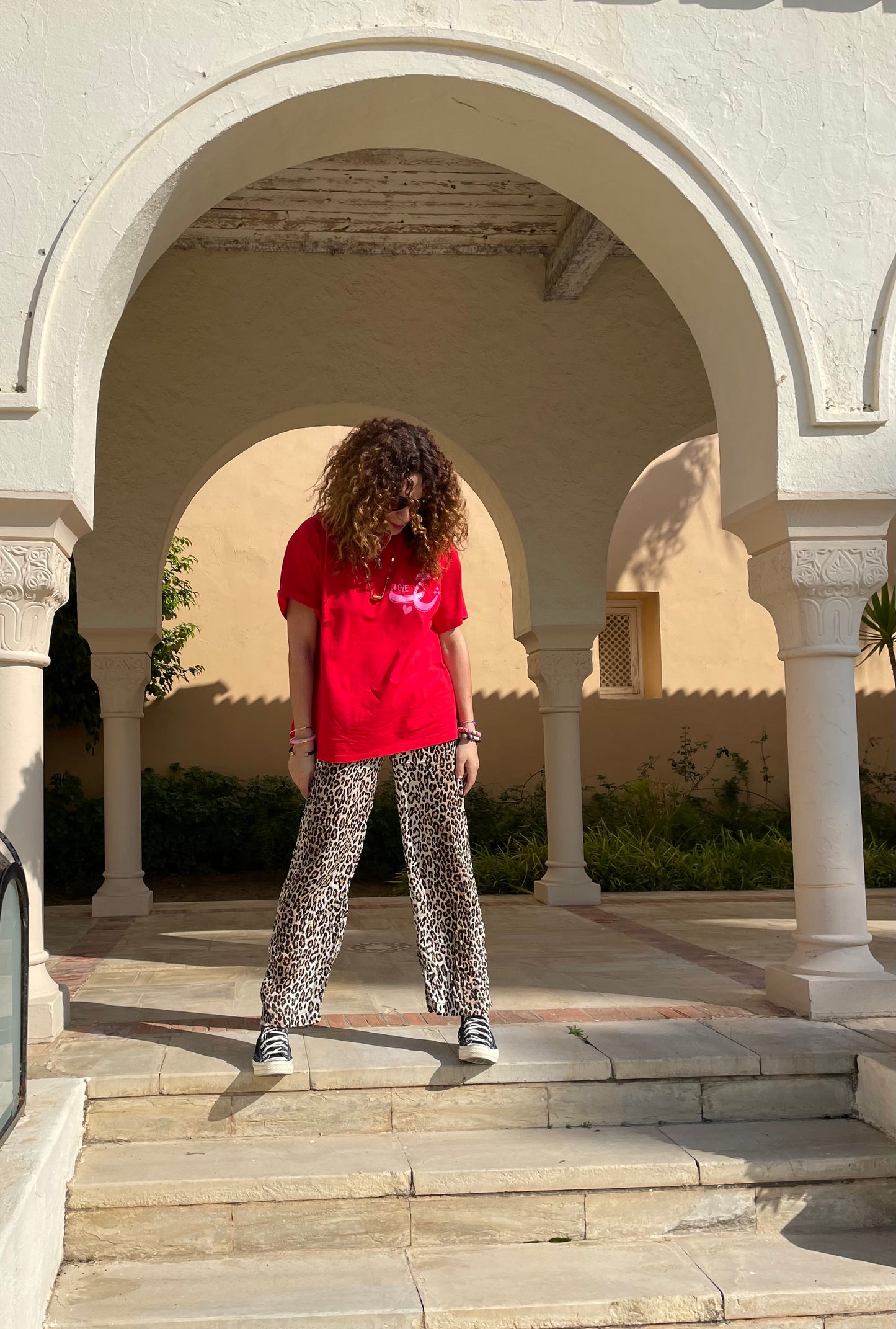 TEE-SHIRT - RED - LOVE